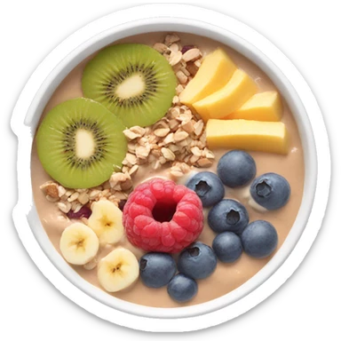 smoothie bowl sticker