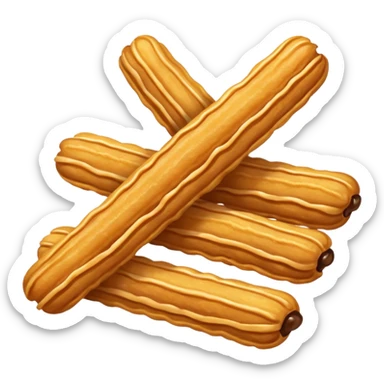 Churros, Spanish sticker