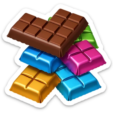 Choclates sticker