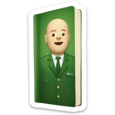 book green mile sticker