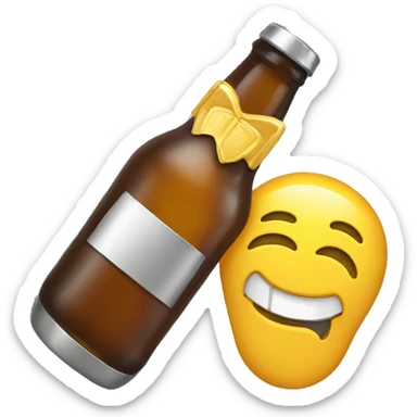 CREATE AN EMOJI USING A BOTTLE OPENER sticker
