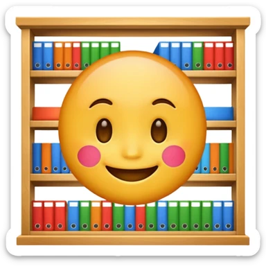 A Slack emoji to express "Japan Sales Library" - simple and intuitive sticker