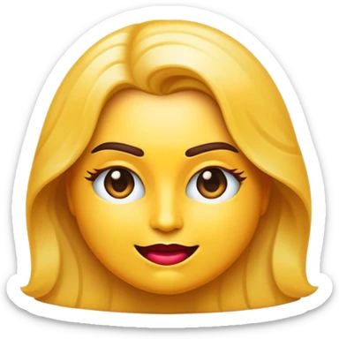 Cinematic Realistic Hollywood Pop Culture Emoji, featuring an iconic portrayal of film industry glamour rendered with vibrant textures and dynamic, cinematic lighting. sticker