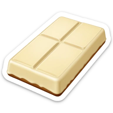 white chocolate bar 🍫  sticker
