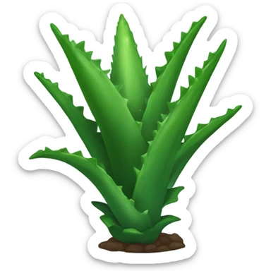 Aloe vera sticker