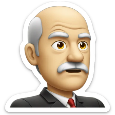 angry-german-poltician-with-combover-and-facial-hair sticker