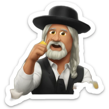 Hasidic Hulk Hogan’s bar mitzvah sticker