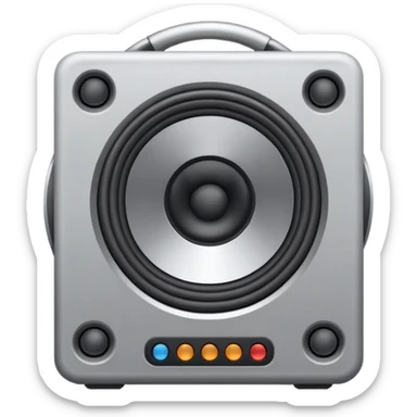 mac os icon speaker volume sticker
