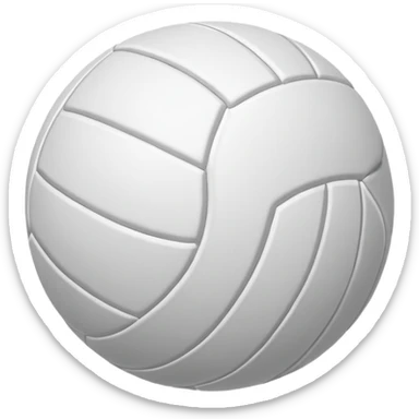 volleyball ball sticker