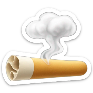 Joint avec de la fumée sticker