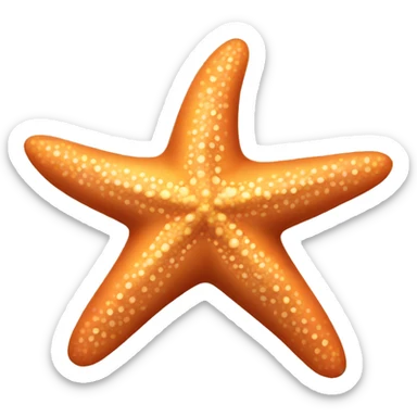 Starfish sticker