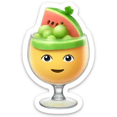 melon parfait sticker