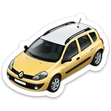 Renault clio break sticker