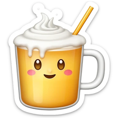 Cup of drink GoodNews sticker