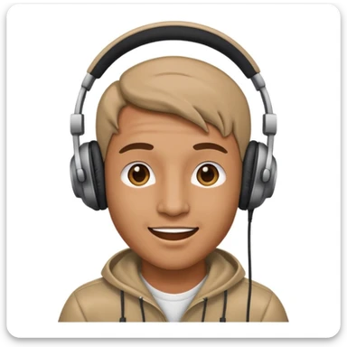 enthusiastic music producer  sticker