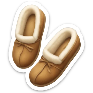 UGG slippers  sticker