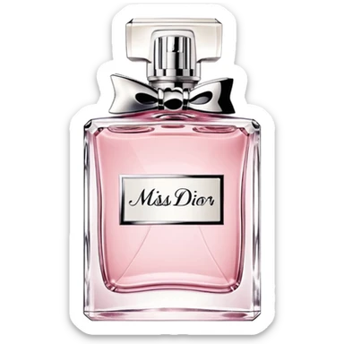 Miss Dior perfume  sticker