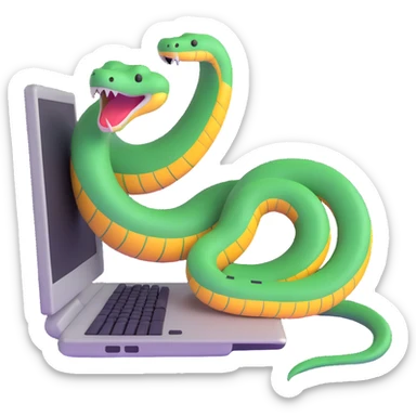 python coding sticker