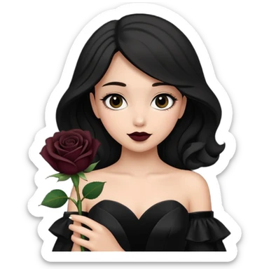 1 girl rarity sticker