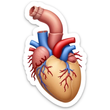 Veiny tan-colored male organ entering a moist  vagina sticker