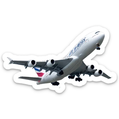 Airbus A380 sticker