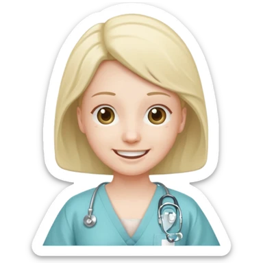 smiley with ostomy bag sticker