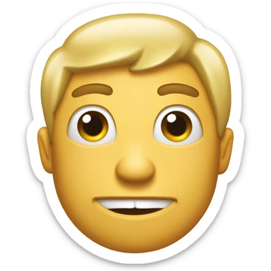 An emoji in flowstate, balkan rage, skibidi sigma, rizz, don pollo,  sticker