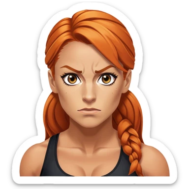 Becky lynch emoji sticker