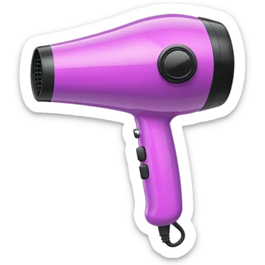 Cute Hair dryer, different design sticker