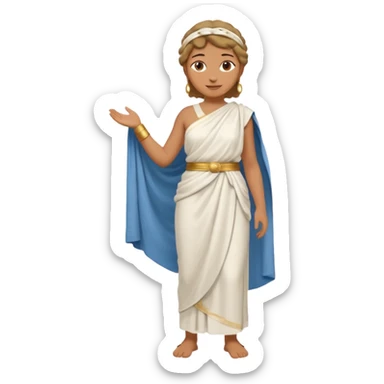 cartagineses cuerpo entero solo uno ahora mujer sticker