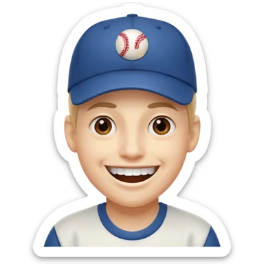 👌😁🧢 Combine these emojis and you get just the head without the body. sticker