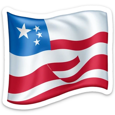 bandera de carolina Puerto Rico  sticker