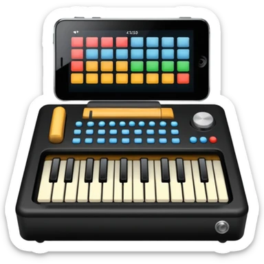 sampler electronic music instrument sticker