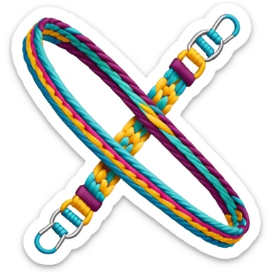 friendship bracelet sticker