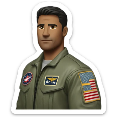 Top gun maverick sticker