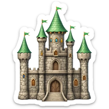 elf castle sticker