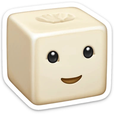 soft tofu sticker