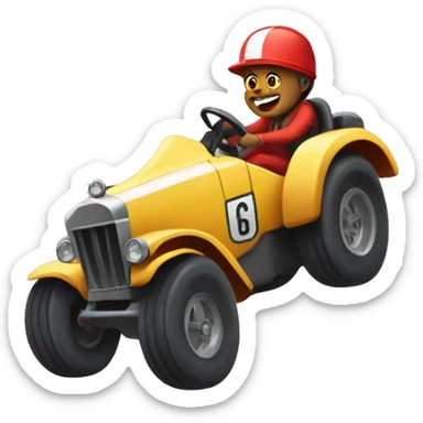 Hill climb racing  sticker