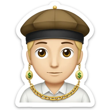 🤑 but make it Jewish sticker