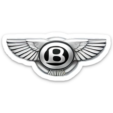 bentley logo sticker