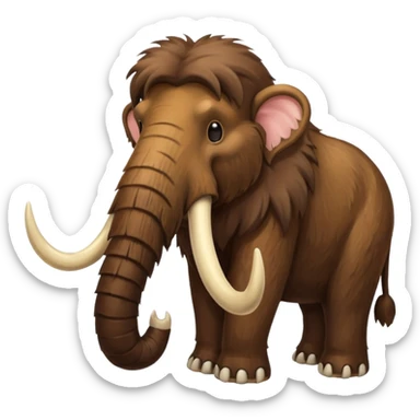 mammoth sticker