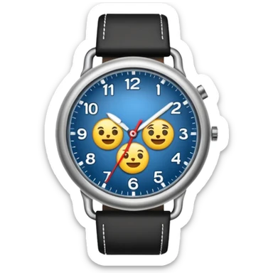 analog watch sticker