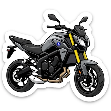Yamaha MT09 motorcycle sticker