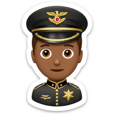 Une Tasse de cafe soldat americain ww2 anthropomorphe  sticker