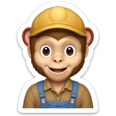 changuito con overol sticker