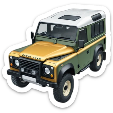 Land-rover-defender sticker