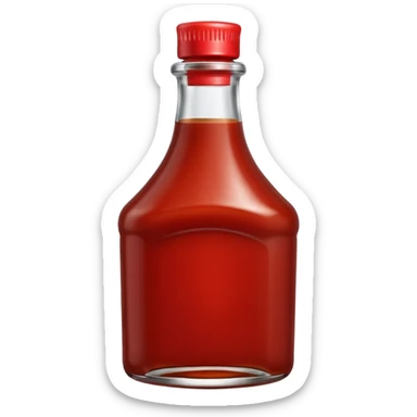 barbecue sauce bottle sticker
