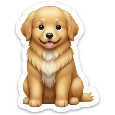 Goldenretriever  sticker
