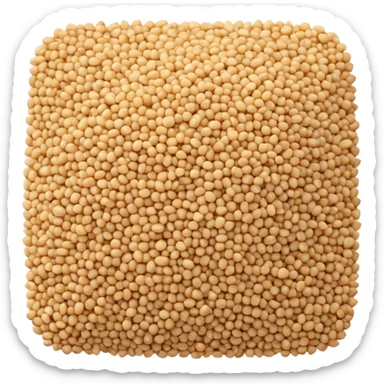 small pile of quinoa grains sticker