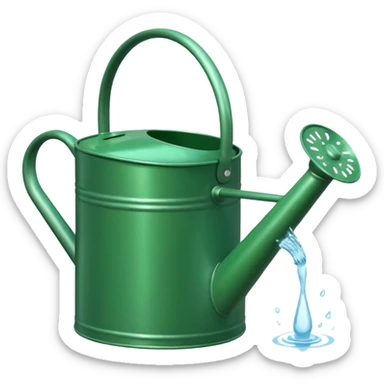 watering can  sticker